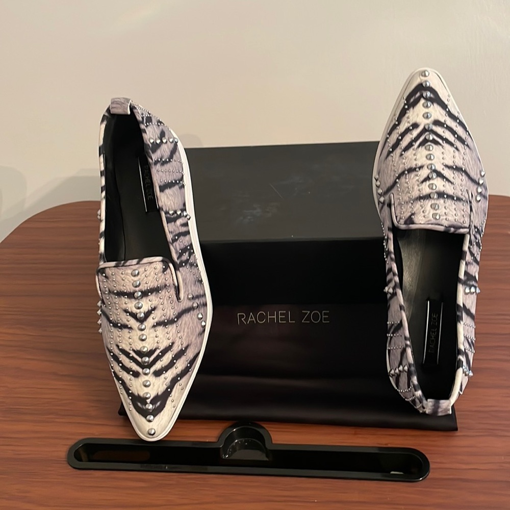 Rachel Zoe Shoe CALYCO - TIGER PRINT GREY